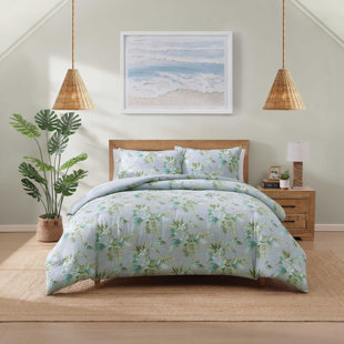 Ensemble d'édredon en coton Tommy Bahama
