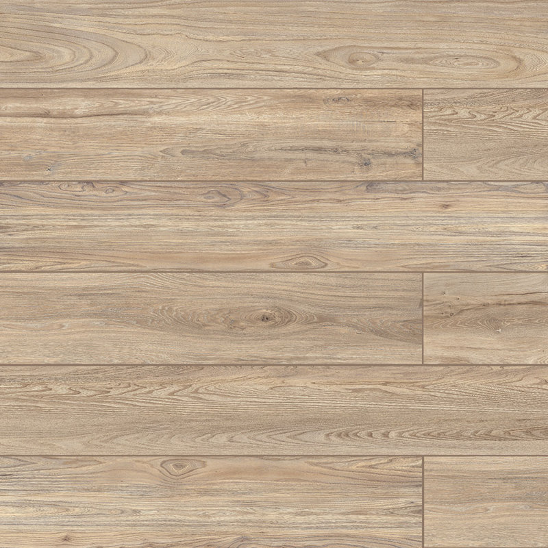 Carrelage aspect bois porcelaine sable Vermont 8X48, Sable