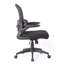 Chaise de bureau ergonomique en filet avec support lombaire réglable