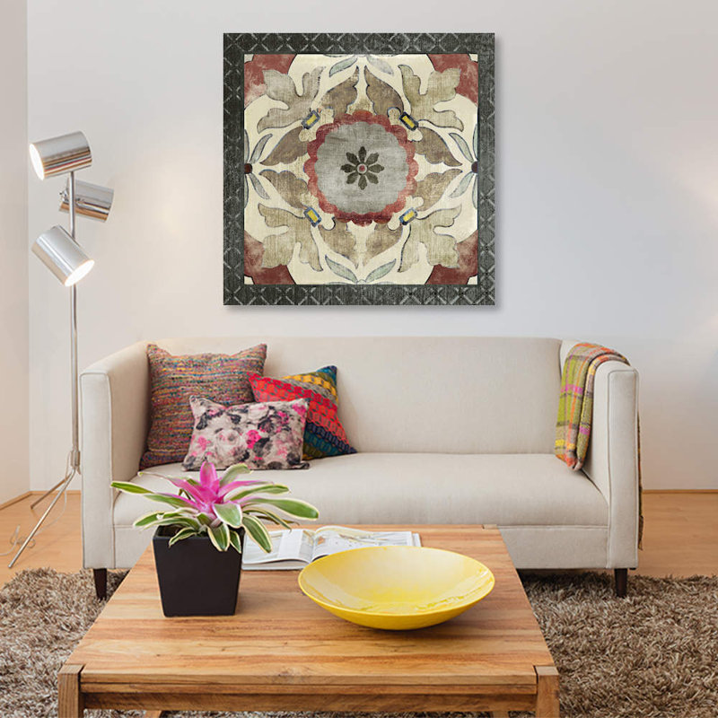 « mosaic ii », impression sur toile, H 12 po x l 12 po x P 0,75 po