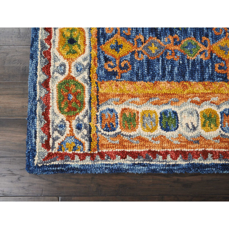 Foerster Wool Oriental Indoor Rug, Rectangle 5' x 7'6"