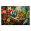 Plaque murale perchée au-dessus de la jungle, par Petal Prints Design-1985875209
