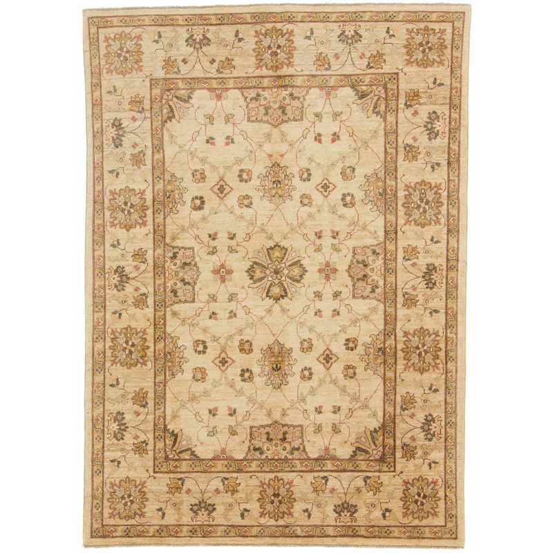 Floral Wool Hand Woven 168cm X 236cm Area Rug