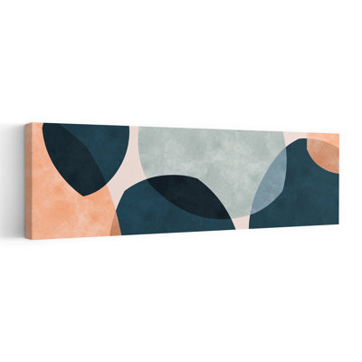 Serene Abstract Shapes Abstract Contemporary Minimalist Wall Art