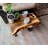 Rustic Live Edge Maple Side Table Handcrafted with Solid Maple Wood