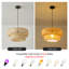 Luminaire suspendu en bambou tissé à la main Calena-2117010482