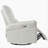270° Power Swivel Rocker Recliner Chair for Adults, Swivel Rocking Recliner Chair,Electric Small Recliners for Small Spaces, Single Sofa Recliner