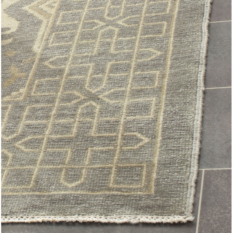 Tapis oriental en laine noué à la main Sabelle, Rectangle 6 pi x 9 pi