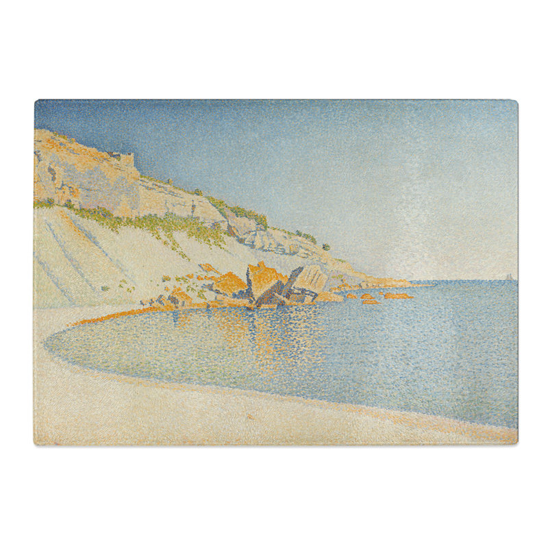 Cassis Cap Lombard Opus by Paul Signac Chopping Board, 0.4cm H x 20cm W x 28.5cm L