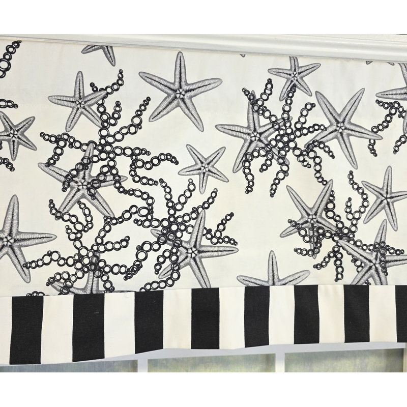 RLF Home Reef Banded Valance