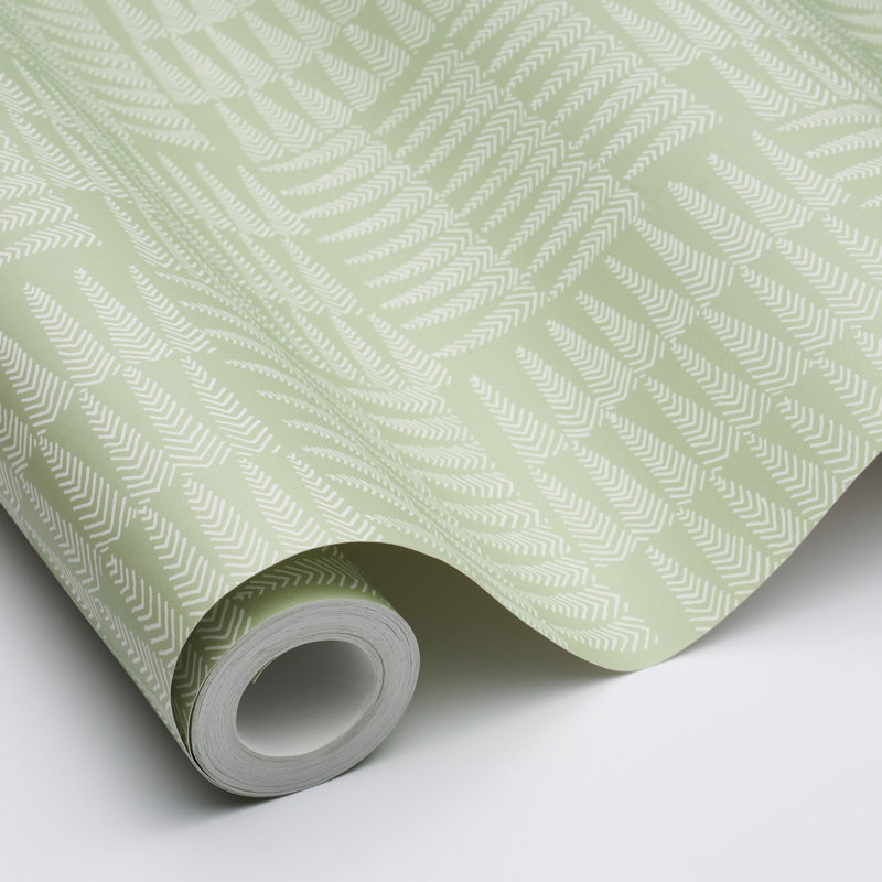 Papier peint Charlie, Vert