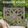 Asfand Round 6 - Person 53.9" Long Dining Set with Cushions
