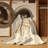 Machine Washable Pelico Pisa Leaning Tower Classic Striped Rug in Brown – Beige Binding-1582495998