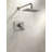 Vero 17 Series Dual-Function Shower Trim Kit with Single-Spray Touch-Clean Rain Shower Head, Stainless (Valve Not Included)-5860958