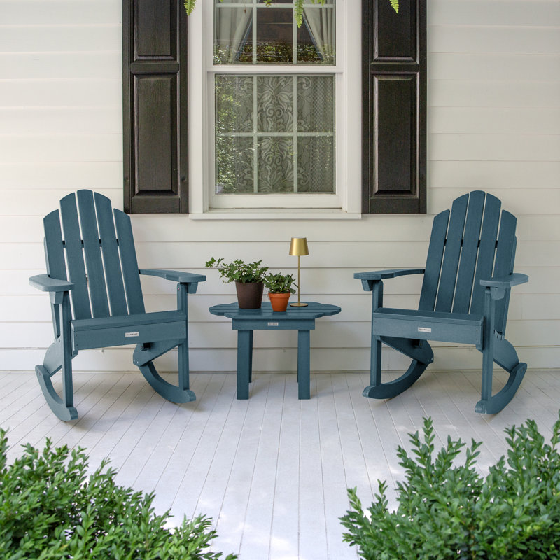 Chaise berçante Anette Classic, Bleu Nantucket