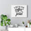 Run On Coffee - Wrapped Canvas Print-1543802635