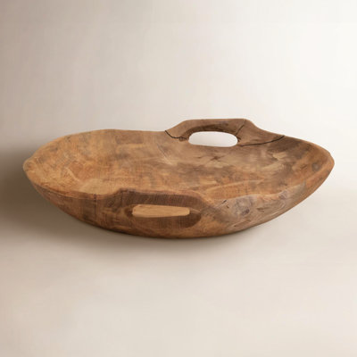 Birch Lane™ Heathcliff Teak Serving Bowl