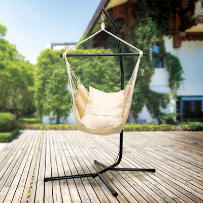 Hanrietta Piuma Hanging Chair with Stand