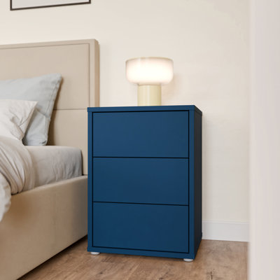 Sadaris 49.8cm W Particle Board / Chipboard Bedside Table