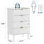 Commode à 4 tiroirs l 23,74 po Salisbury-881563708