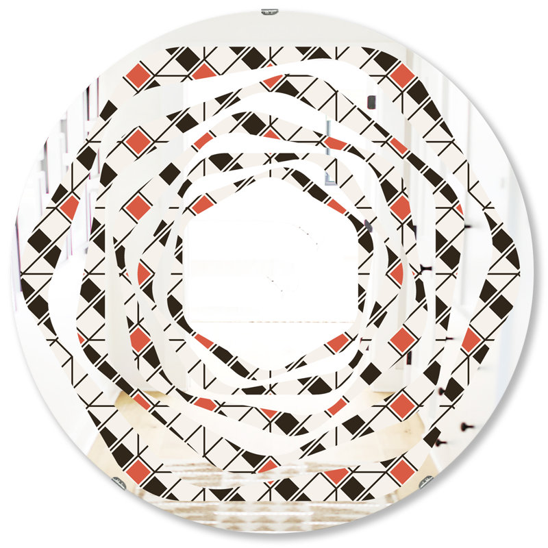 Miroir mural Whirl, 31,5 po x 31,5 po