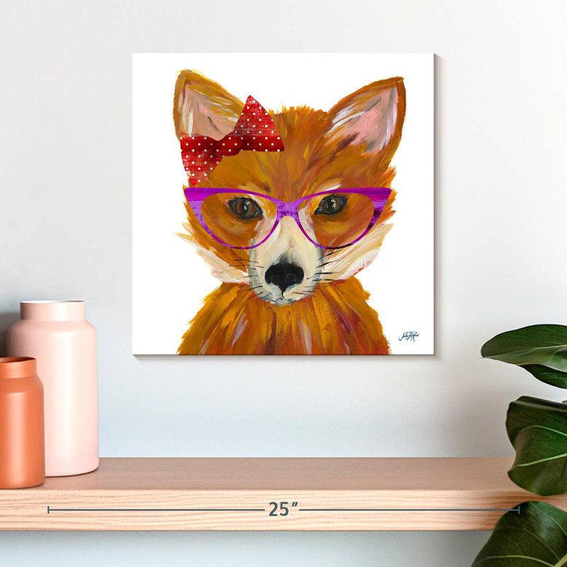Ashelle Très Foxy, H 16 po x l 16 po