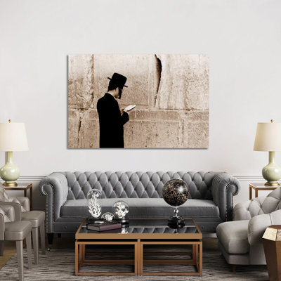 Jerusalem Wall - Wrapped Canvas Print