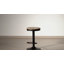 Savino Swivel Adjustable Height Counter Stool with Metal Frame-2140592446