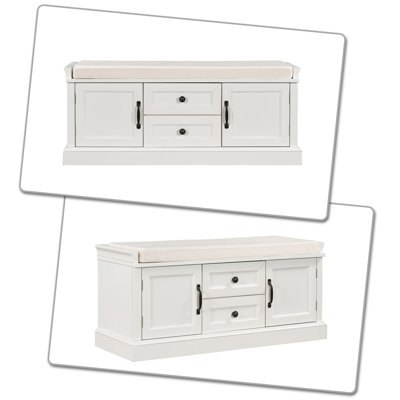 Ardilia Classic Storage Bench - 2 Drawers and 2 Cabinet
