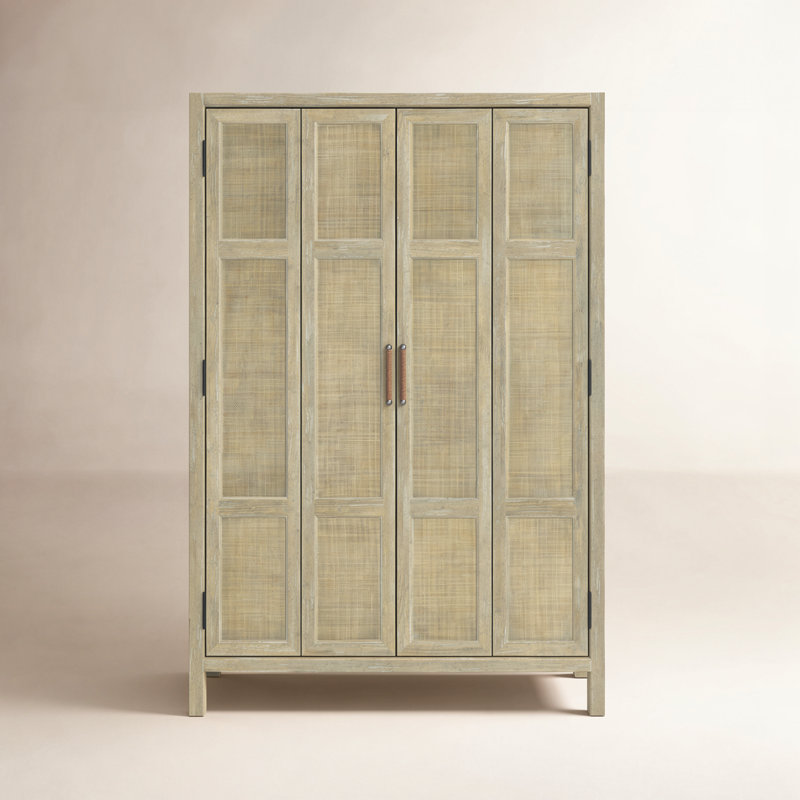Surfrider 50.75'' Bar Cabinet, Natural