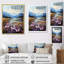 «Violets Flowers Mountain Charm I», reproduction sur toile-1560118852-1363824780