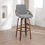 Swivel Upholstered Bar Stool-566036066-566036093