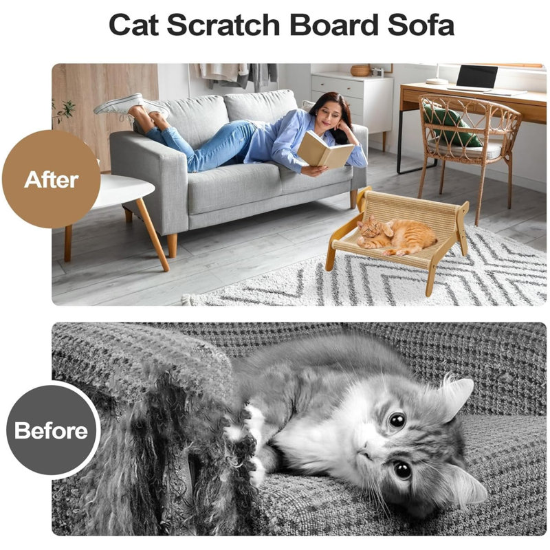 Canapé à griffer en sisal