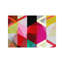 'Modern Art - View Through A Kaleidoscope' - Wrapped Canvas Print-25225537