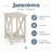 Williamsbridge Top End Table with Storage-838032147