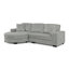 Canapé-lit modulaire rembourré Corduroy-116370695