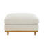 Repose-pieds carré en mélange de plumes 35 po Laima -886667429