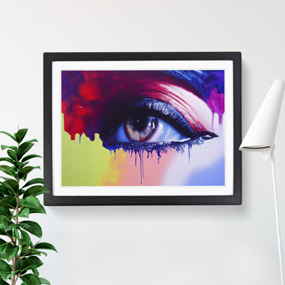 Eye Of A Woman Vol.3 Abstract - Single Picture Frame Print