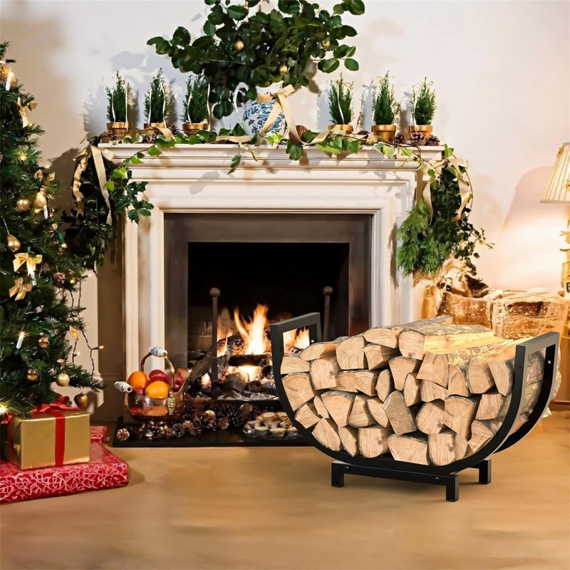 60cm W Metal Log Rack