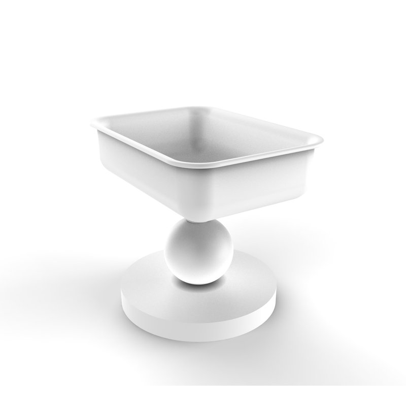 Porte-savon Gober, Blanc mat