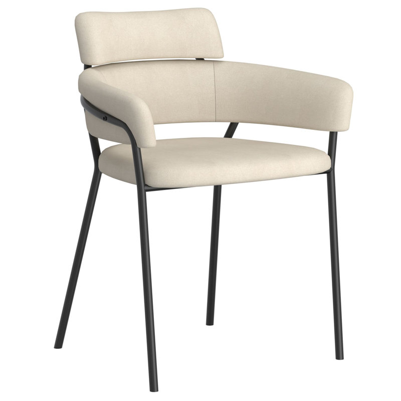 Ensemble de 2 chaises de salle à manger Axa, Beige