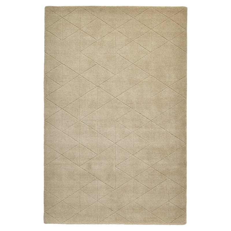 Larica area rug Hand Tufted Rectangle Beige, Rectangle 150 x 230cm
