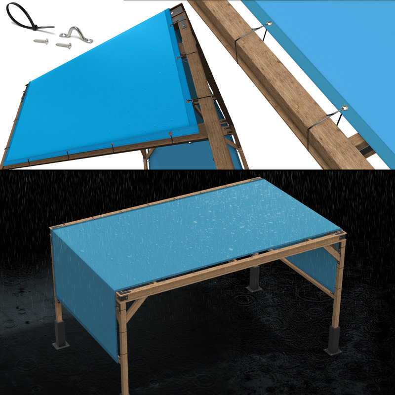 Housse de remplacement pour auvent Royal Shade, Bleu, 11 pi x 19 pi