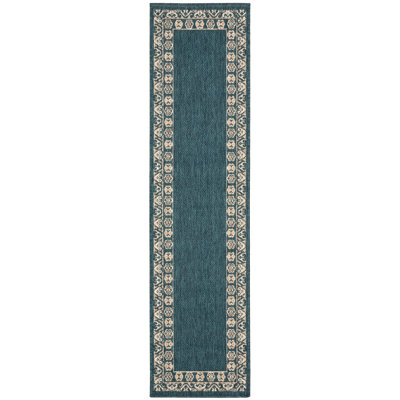 Tapis oriental bleu / gris Izola
