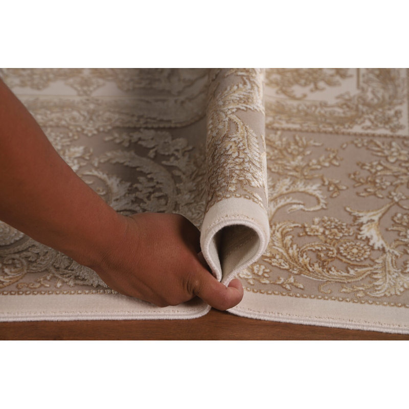 Floral Traditional Area Rug 7x10