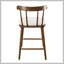 Ensemble de 4 tabourets de comptoir rembourrés en bois avec finition beige noyer Olivia-1571388397-1571388399