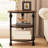 Indta Top End Table with Storage-1762692531