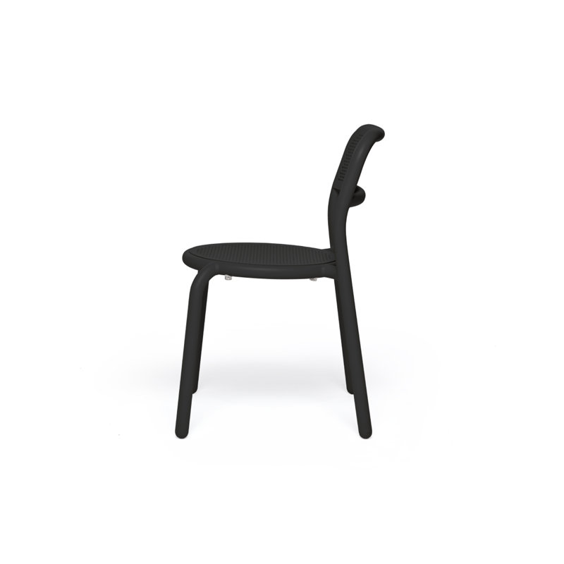 Toni Tablo Outdoor Dining Table Set With Chairs, Anthracite, 6