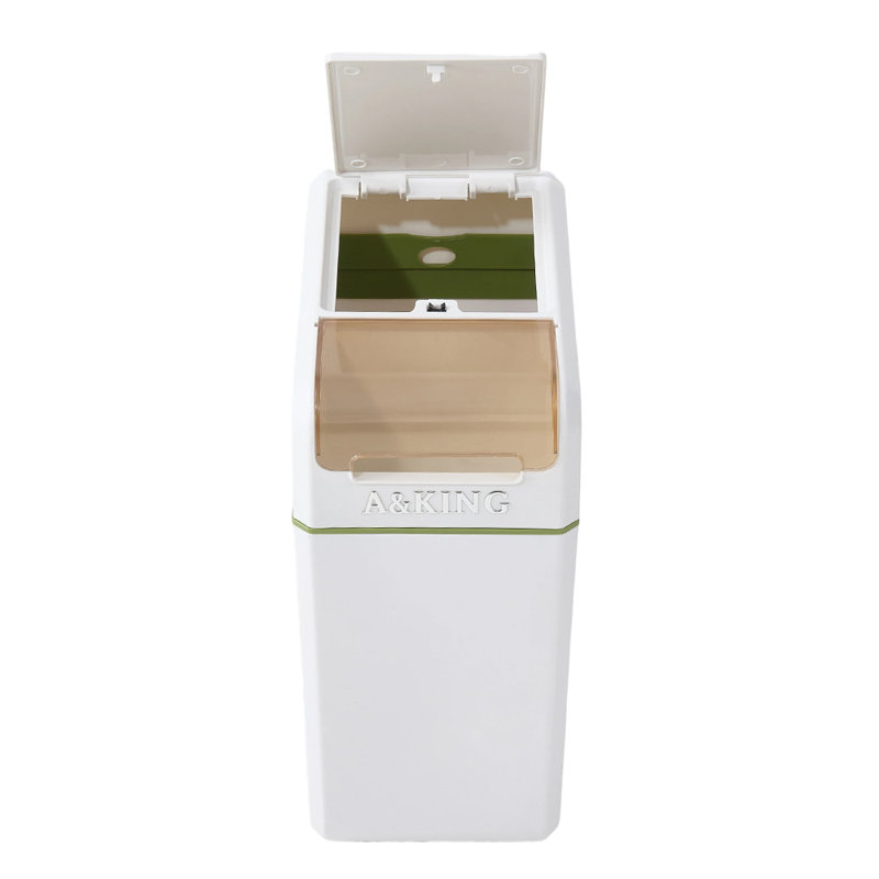 ABS；PP Touch Top Waste Bin - 18L