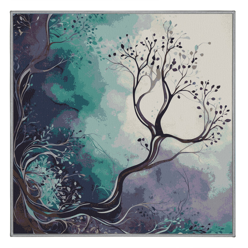 Serene Sapling Rug, Square 6'